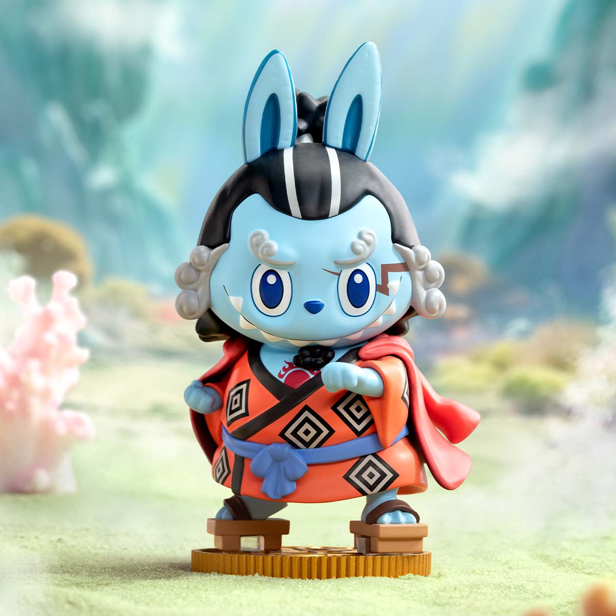 Labubu × One Piece Jinbe Figure – Noble Warrior Limited Edition Collector’s Piece
