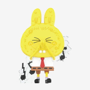 Labubu × SpongeBob Nose Flute Figurine – Limited Edition Designer Collectible (UK Exclusive)