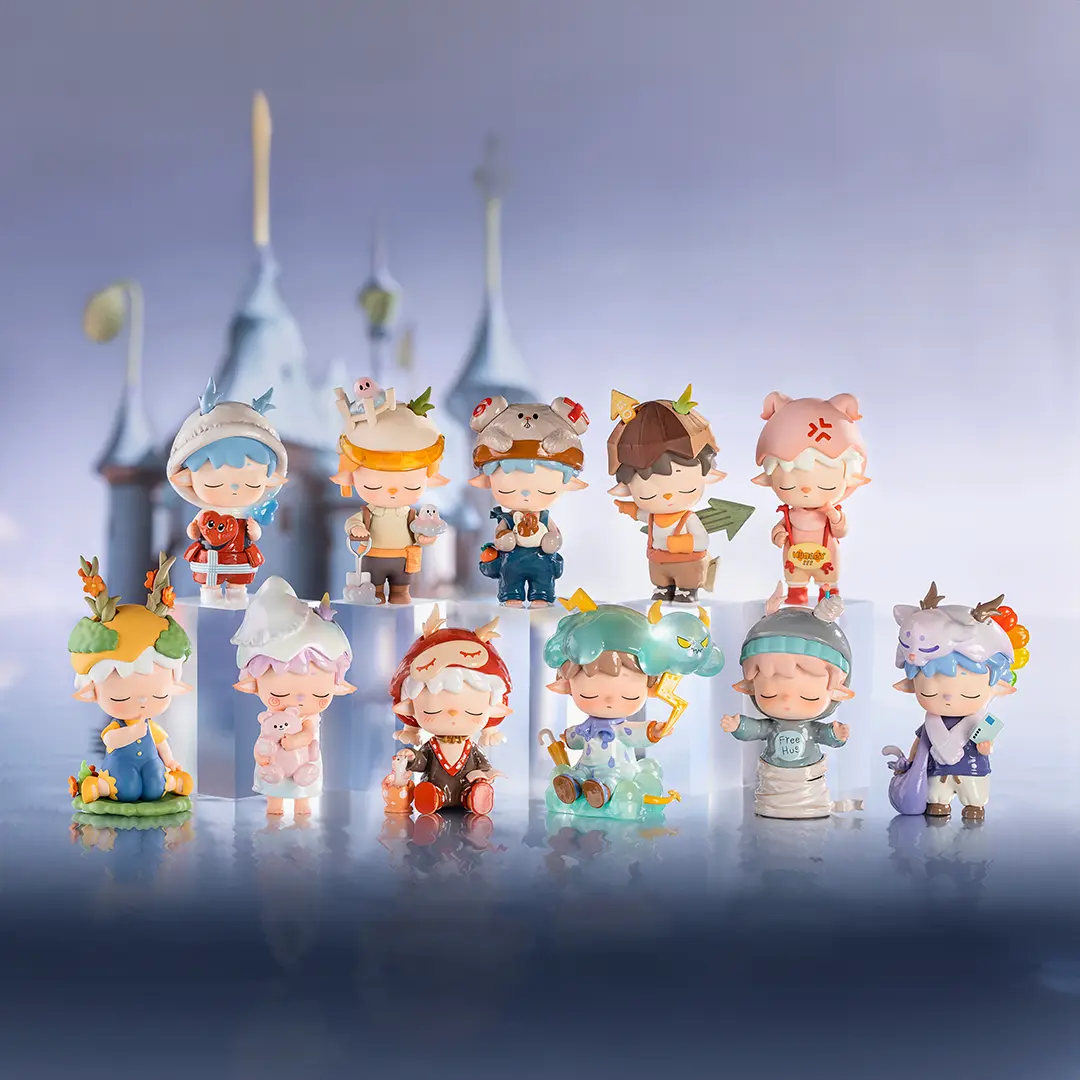 MIMI Strange Friend 9cm PVC Blind Box Collectible – Single Box or Full Set