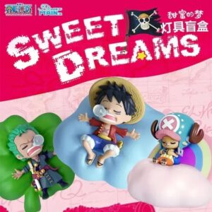 One Piece Sweet Dreams Blind Box Figures – LED Night Light Anime Collectables