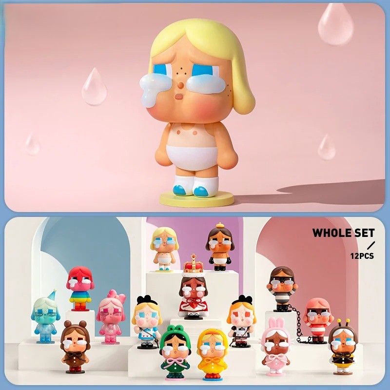 CRYBABY Crying Again Series Blind Box Figures – 1PC/12PCS Mystery Collectible Set UK