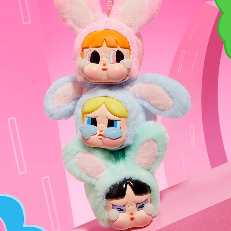 CRYBABY x Powerpuff Girls Vinyl Face Plush Blind Box – 1PC/6PCS Mystery Box Collectible - Image 4