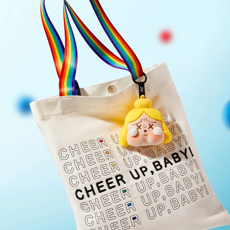 POP MART CRYBABY CHEER UP, BABY! Plush Pendant Blind Box – 1PC/6PCS Mystery Collectible - Image 3