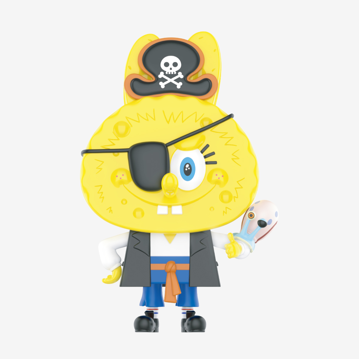 Labubu × SpongeBob Secret Edition – The Pirate Figurine|Ultra-Rare Limited Collectible (UK Exclusive)