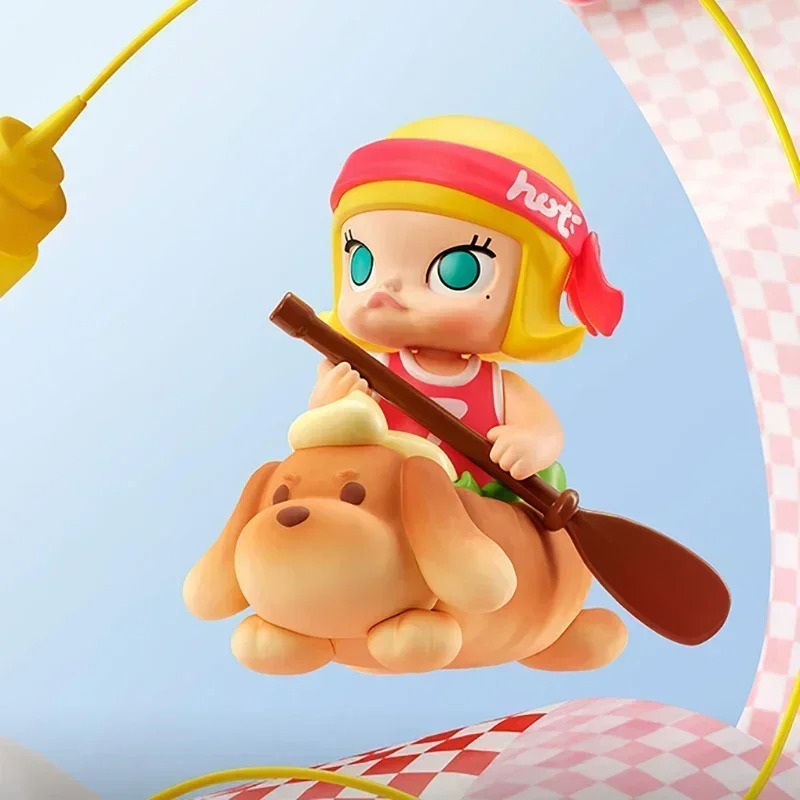 POP MART Molly Carb-Lover Series – Let’s Go Hot Dog Blind Box Figure