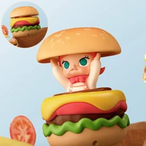 POP MART Molly Carb-Lover Series – Pick-a-Boo Burger Blind Box Figure