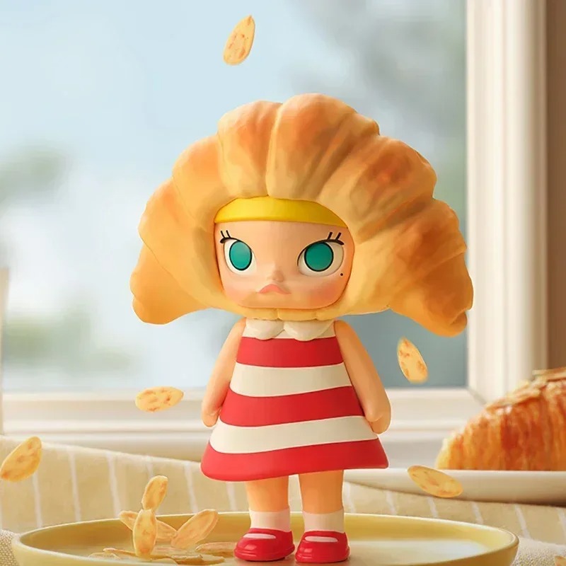 POP MART Molly Carb-Lover Series – Croissant Balaclava Blind Box Figure