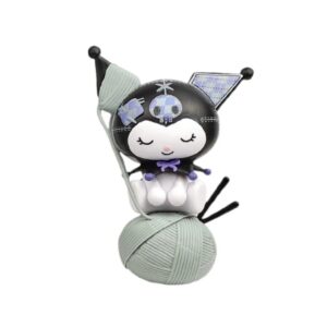 Kuromi Dark Night Story Figure – Yarn Edition Sanrio Collectible UK