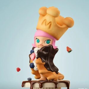 POP MART Molly Carb-Lover Series – Elegant Waffle Blind Box Figure