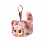 CRYBABY Wild but Cutie Series – Pink Cutie Vinyl Plush Pendant | 5.5 cm Mini Collectible Accessory