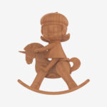 MOLLY & Unicorn (Wooden Ver.) – Anniversary Statues Classical Retro Collectible Figure