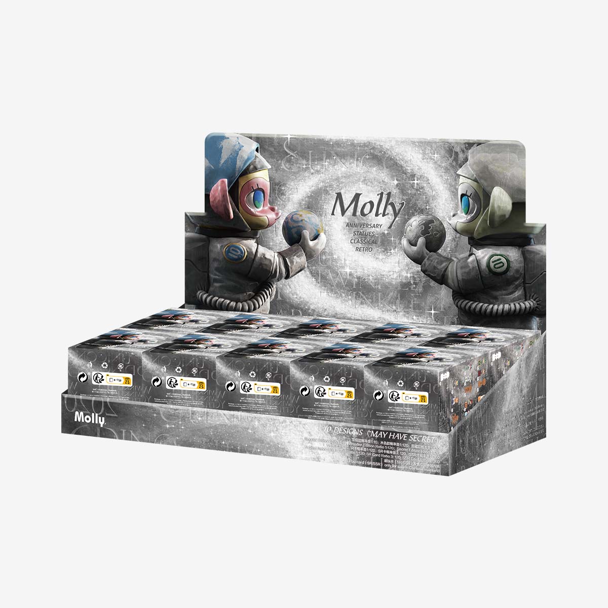 MOLLY Anniversary Statues – Classical Retro Collectible Figures