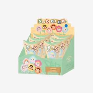Crybaby Sad Club Plush Flower Blind Box – 6 Mystery Collectible Plush Toys | Cute Emotional Flower Series (30–35 cm)