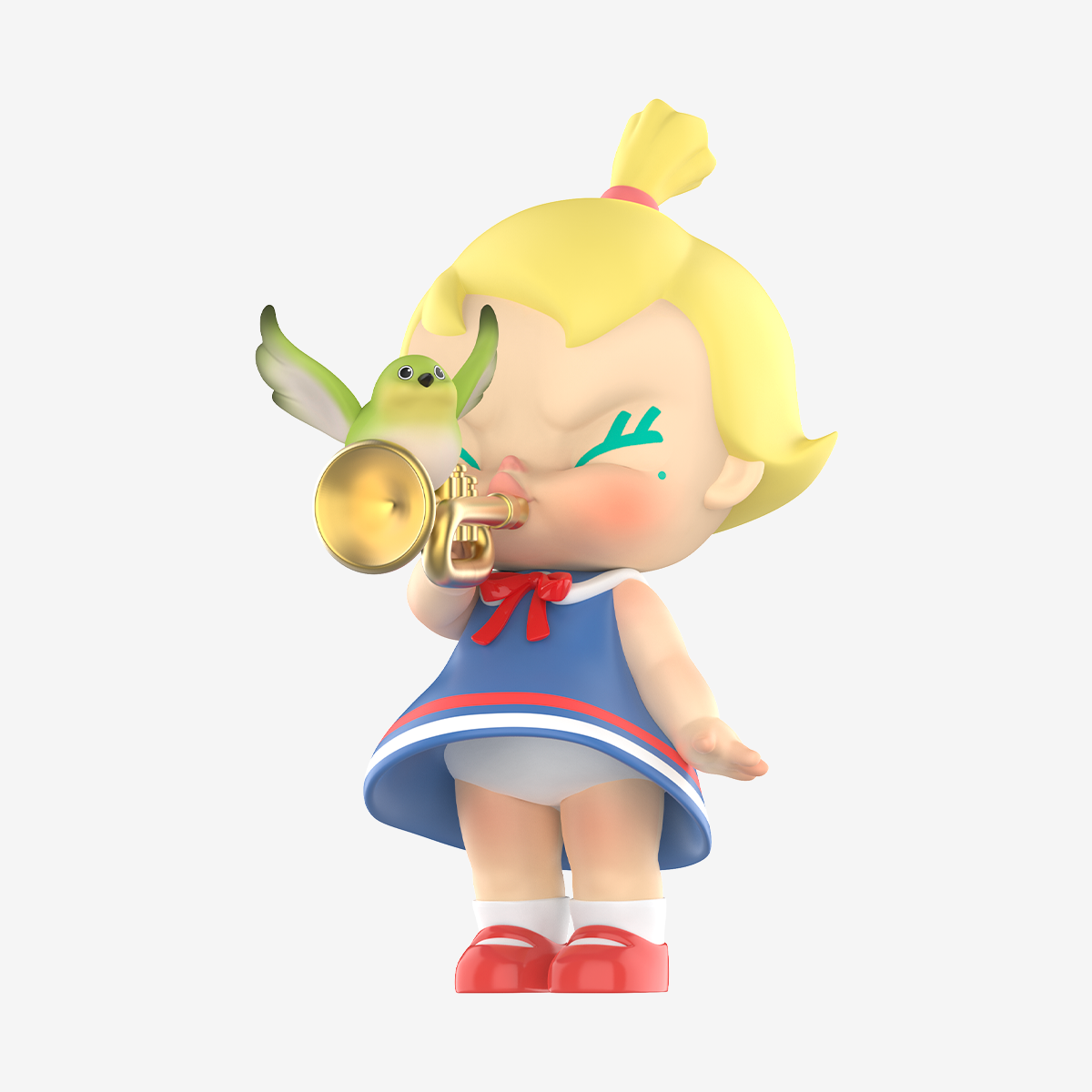 Baby Molly “Morning Call” Figure – When I Was Three Series | Musical Collectible Art Toy (6.9–13 cm)