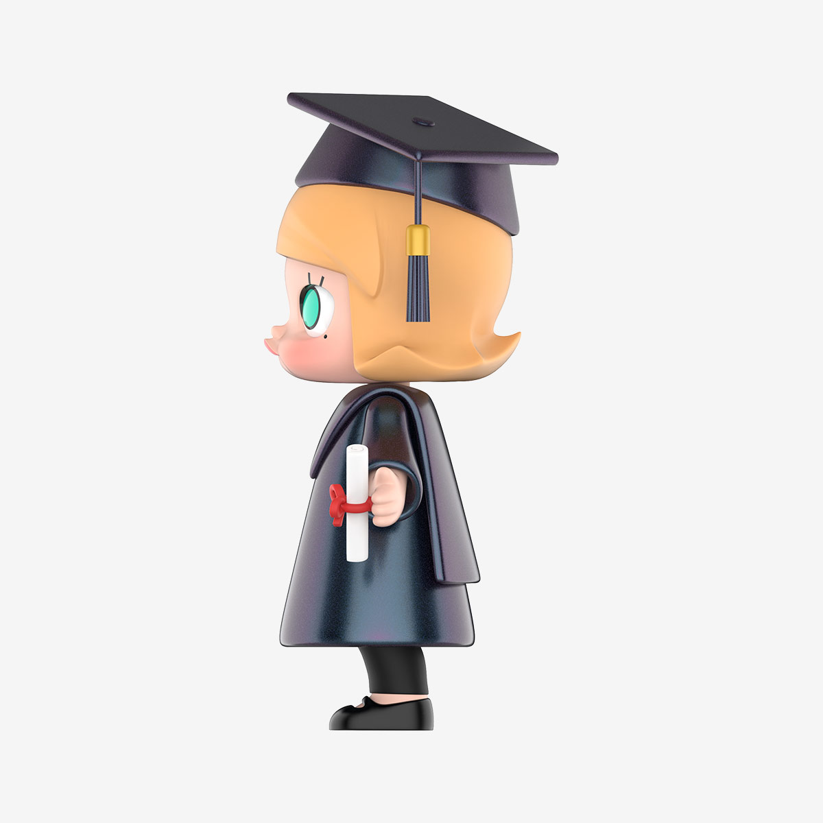 Happy Graduation Collectible Figure – 2.95" PVC Designer Toy & Graduation Gift - Image 4