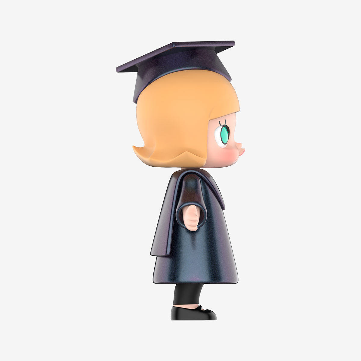 Happy Graduation Collectible Figure – 2.95" PVC Designer Toy & Graduation Gift - Image 3