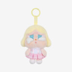 CRYBABY Sunset Concert Pink White Plush Pendant – Collectible Plush Keychain Toy (11 cm)