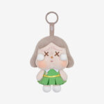 CRYBABY Sunset Concert Dim Green Plush Pendant – Collectible Plush Keychain Toy (11 cm)
