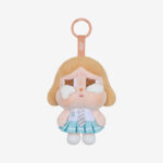 CRYBABY Sunset Concert Beige Blue Plush Pendant – Collectible Plush Keychain Toy (11 cm)