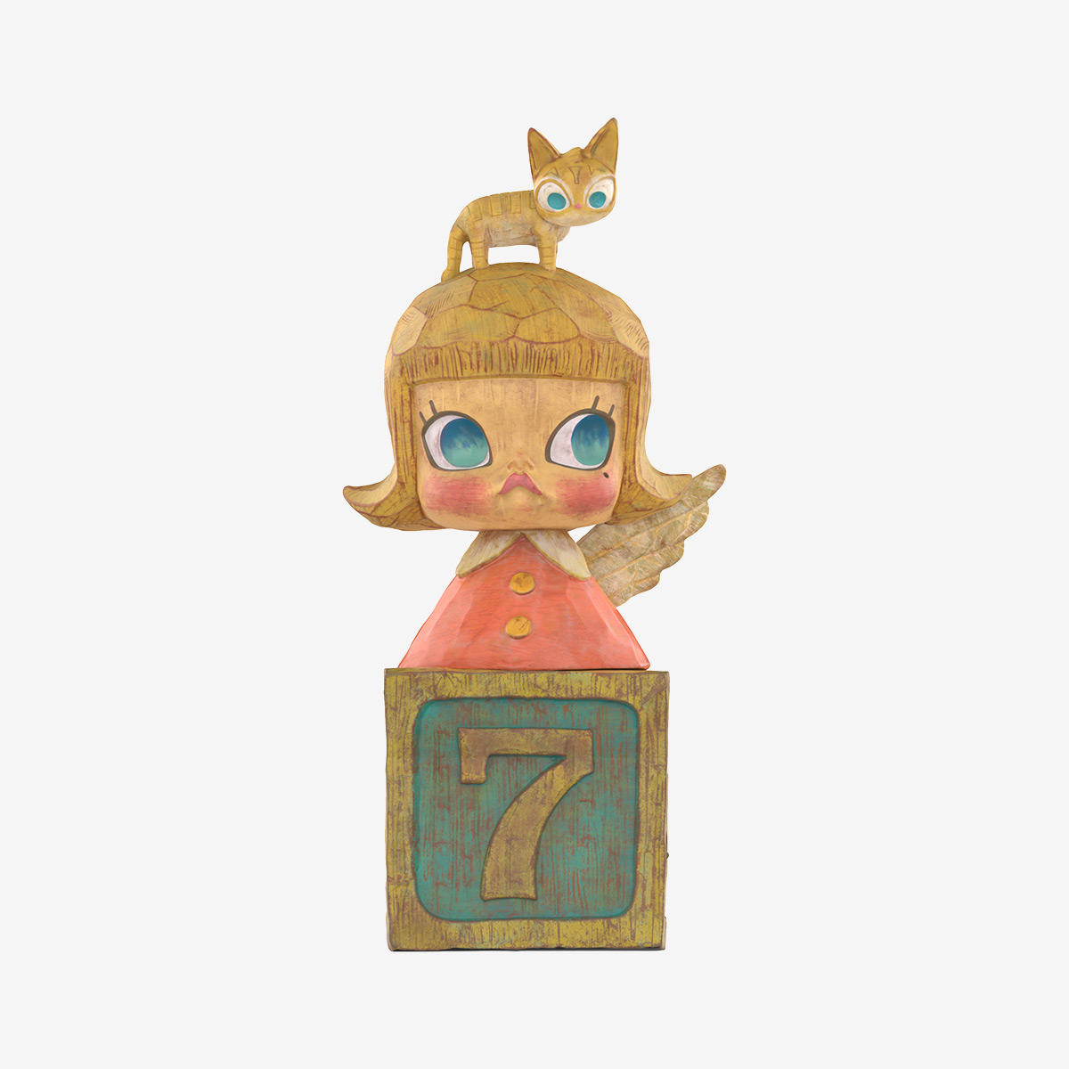MOLLY “My Another Half” Figure – Anniversary Classical Retro 2 Statue | Artistic Designer Collectible (12 cm)