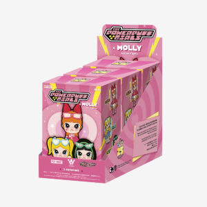 MOLLY × The Powerpuff Girls Action Figures – Collectible 13cm Figures (Blossom, Bubbles & Buttercup)