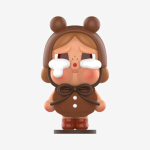 CRYBABY Love Makes Us Cry Figure – Crying Again Series Brown Blind Box Collectible Toy (8–10 cm)