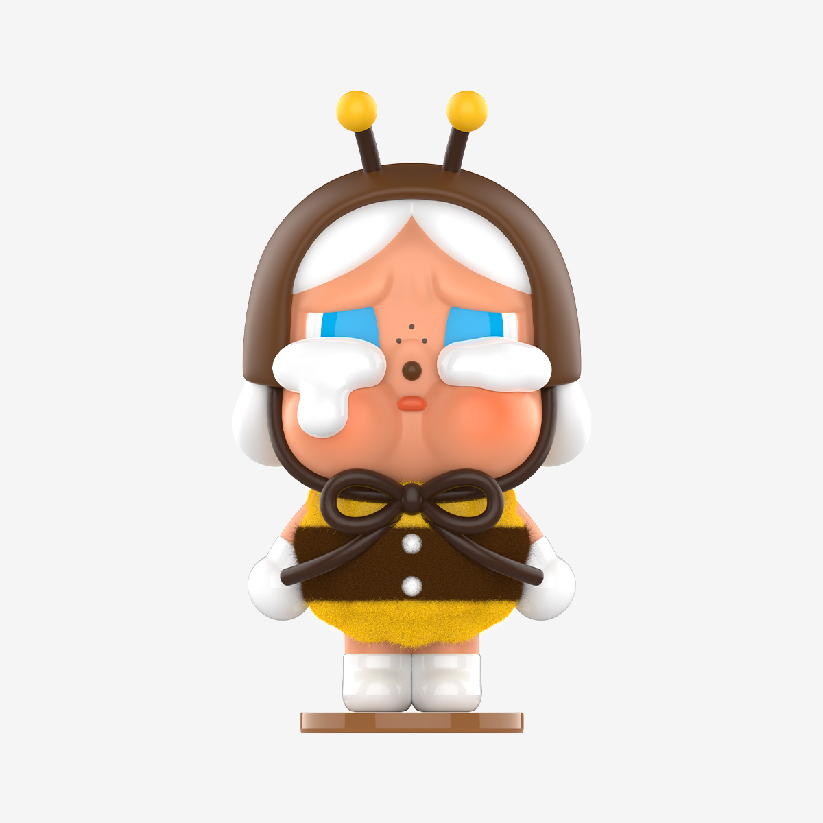 CRYBABY I’ll Bring You a Flower Figure – Crying Again Series Bee-Inspired Blind Box Collectible Toy (8–10 cm)