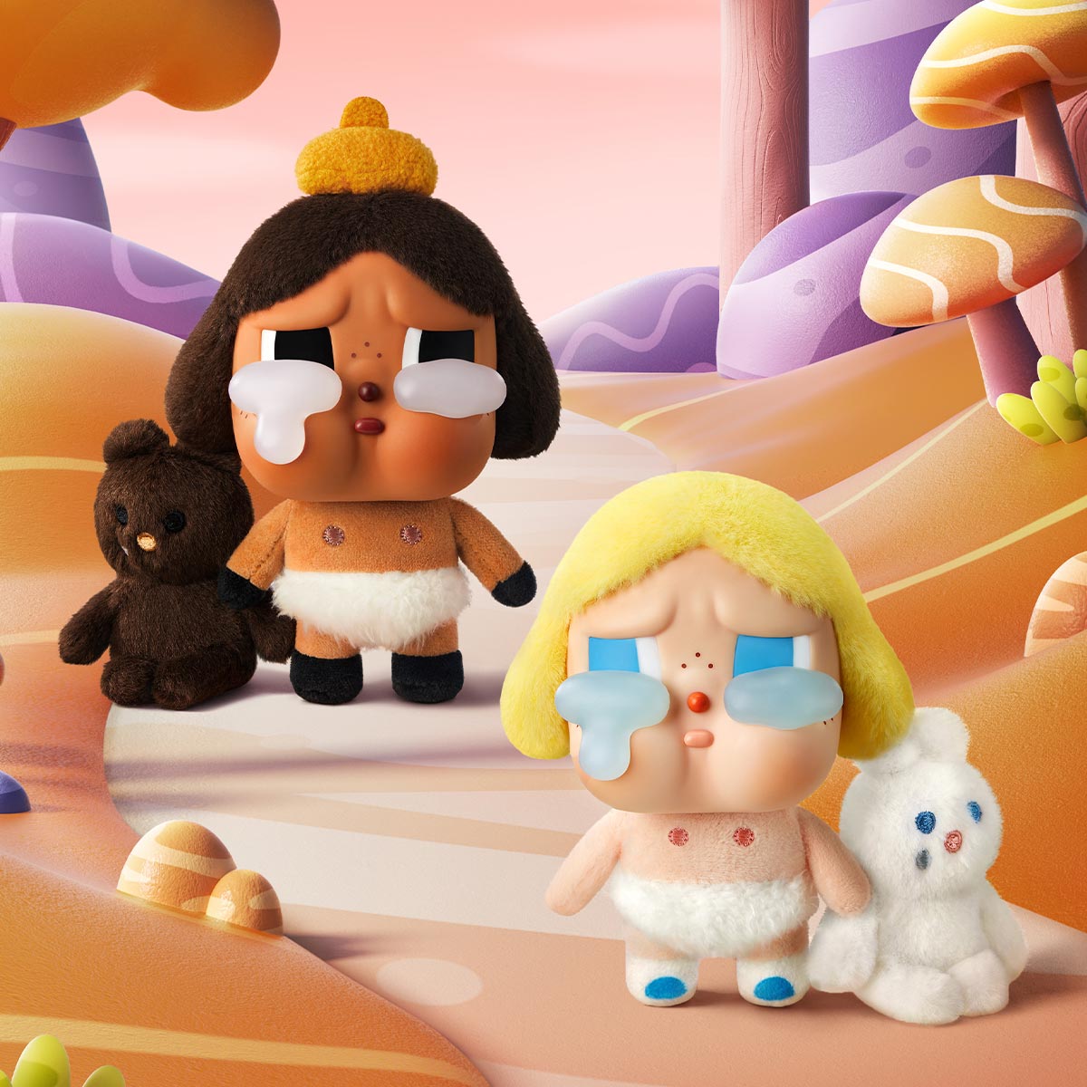 Crying Again Series Vinyl Face Plush Blind Box | Emotional Collectible Plush Toy (13 cm) - Image 15