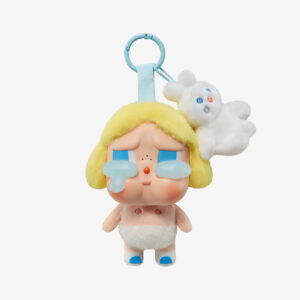CRYBABY Crying Again Series – Baby Blonde Super Secret Edition Plush Keychain | Ultra-Rare 1/144 Collectible (13 cm)