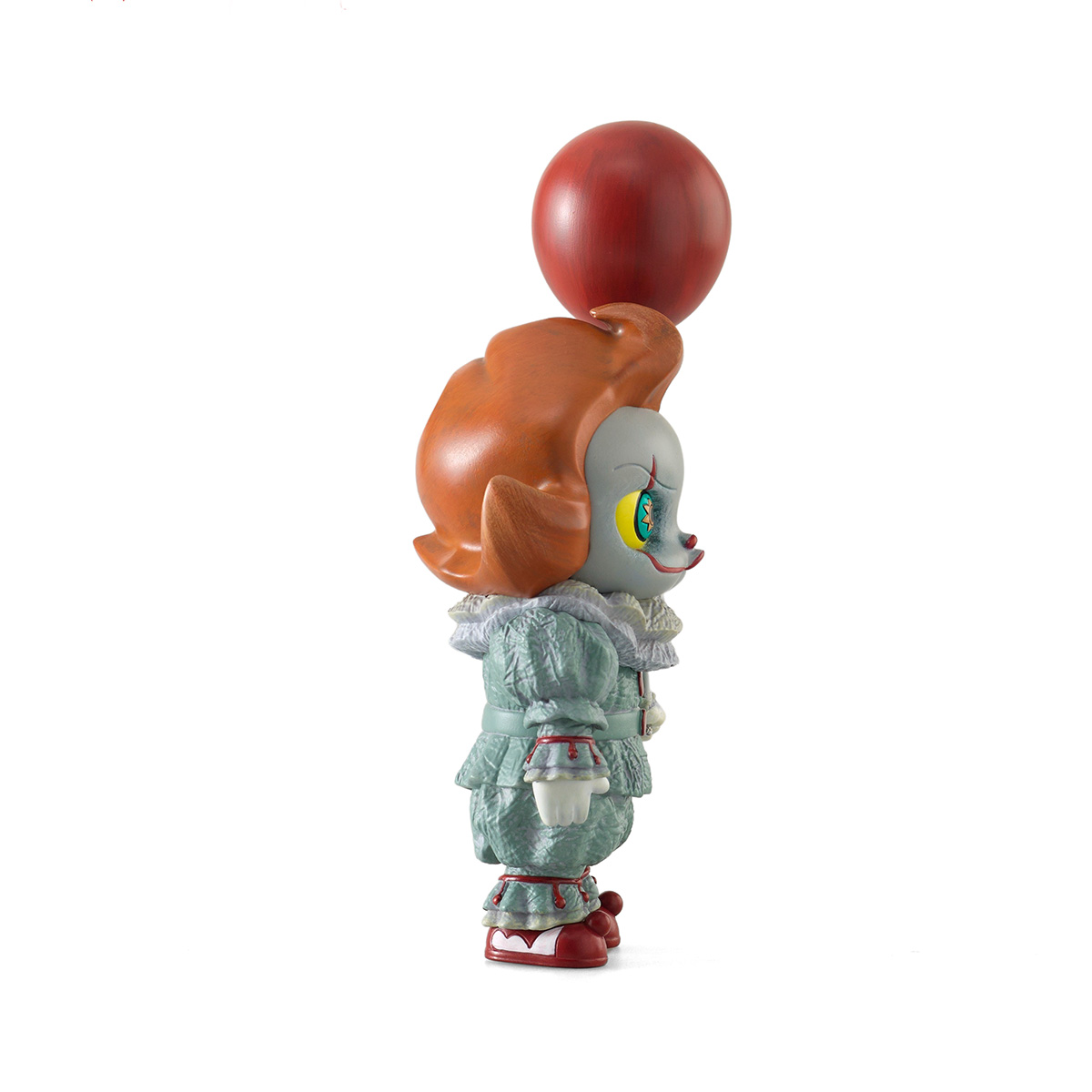 Pennywise Mini Collectible Figure – 15cm Designer Statue with Red Balloon - Image 3