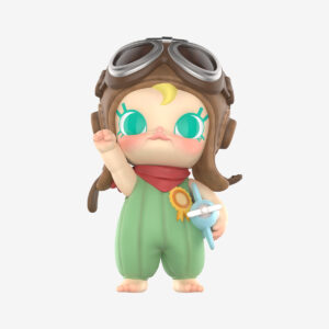 Baby Molly “Hug the Sky” Figure – My Huggable Discovery Series | Aviator Collectible Art Toy (7–10 cm)