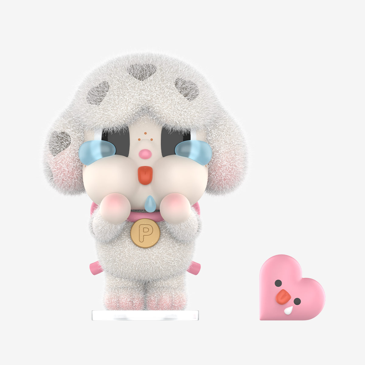 Crybaby “Puppy Love” Figure – Crying For Love Series | Dog-Inspired Collectible Art Toy (7–9 cm)