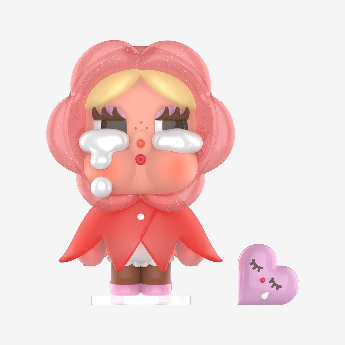 Crybaby “Sparkling Love” Secret Edition – Crying For Love Series | Rare Glitter Designer Collectible Figure (1/144 Chance, 7–9 cm)