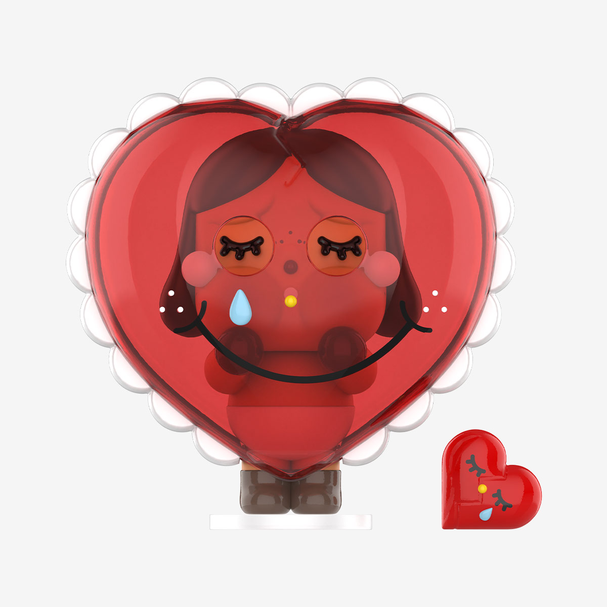 Crybaby “Heart Broken” Figure – Crying For Love Series | Emotional Collectible Designer Art Toy (7–9 cm)