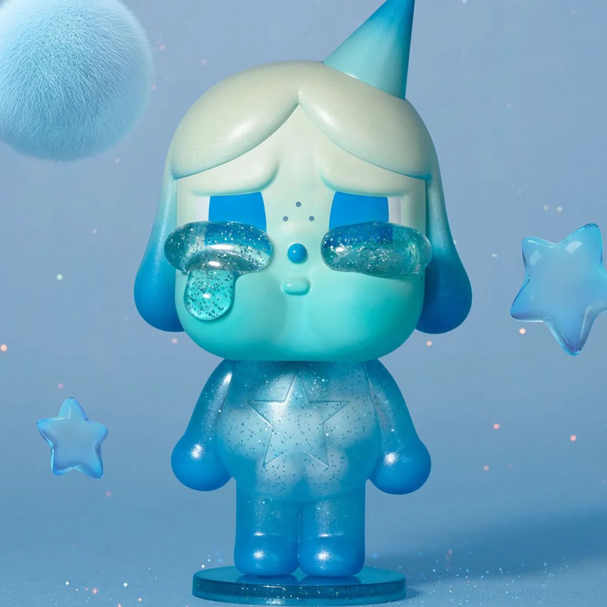 CRYBABY Star Boy Figure – Crying Again Series Blue Blind Box Collectible Toy (8–10 cm) - Image 2