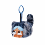 CRYBABY Wild but Cutie Denim Cutie Vinyl Plush Pendant – Collectible Keychain Toy (5.5 cm)