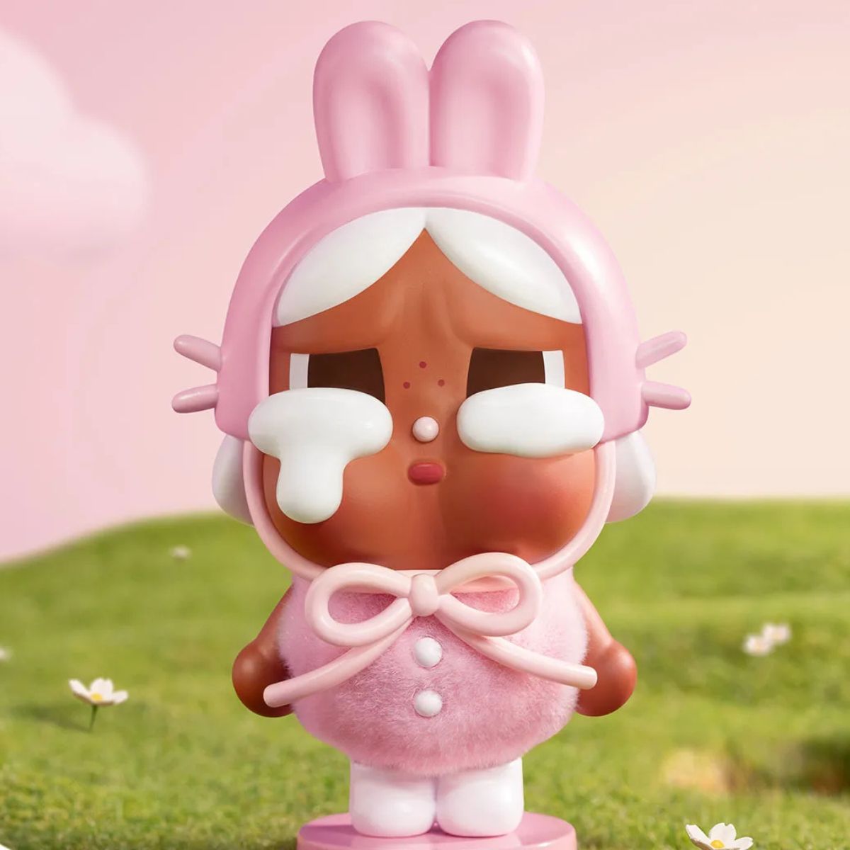 CRYBABY I’ll Give You All My Love Figure – Crying Again Series Pink Blind Box Collectible Toy (8–10 cm) - Image 2