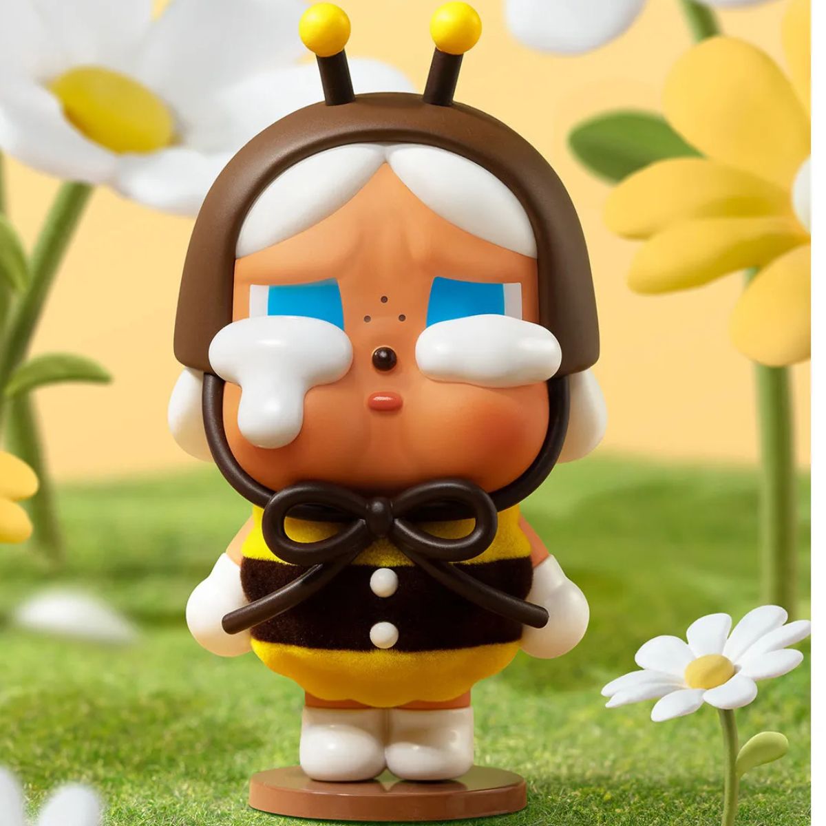 CRYBABY I’ll Bring You a Flower Figure – Crying Again Series Bee-Inspired Blind Box Collectible Toy (8–10 cm) - Image 2