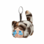 CRYBABY Wild but Cutie Vintage Cutie Vinyl Plush Pendant – Collectible Keychain Toy (5.5 cm)