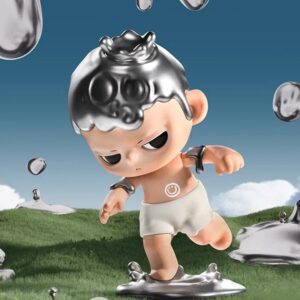 KUBO City of Sunset 'Corrosion' Collectible Art Toy | Metallic Skull Designer Figure UK